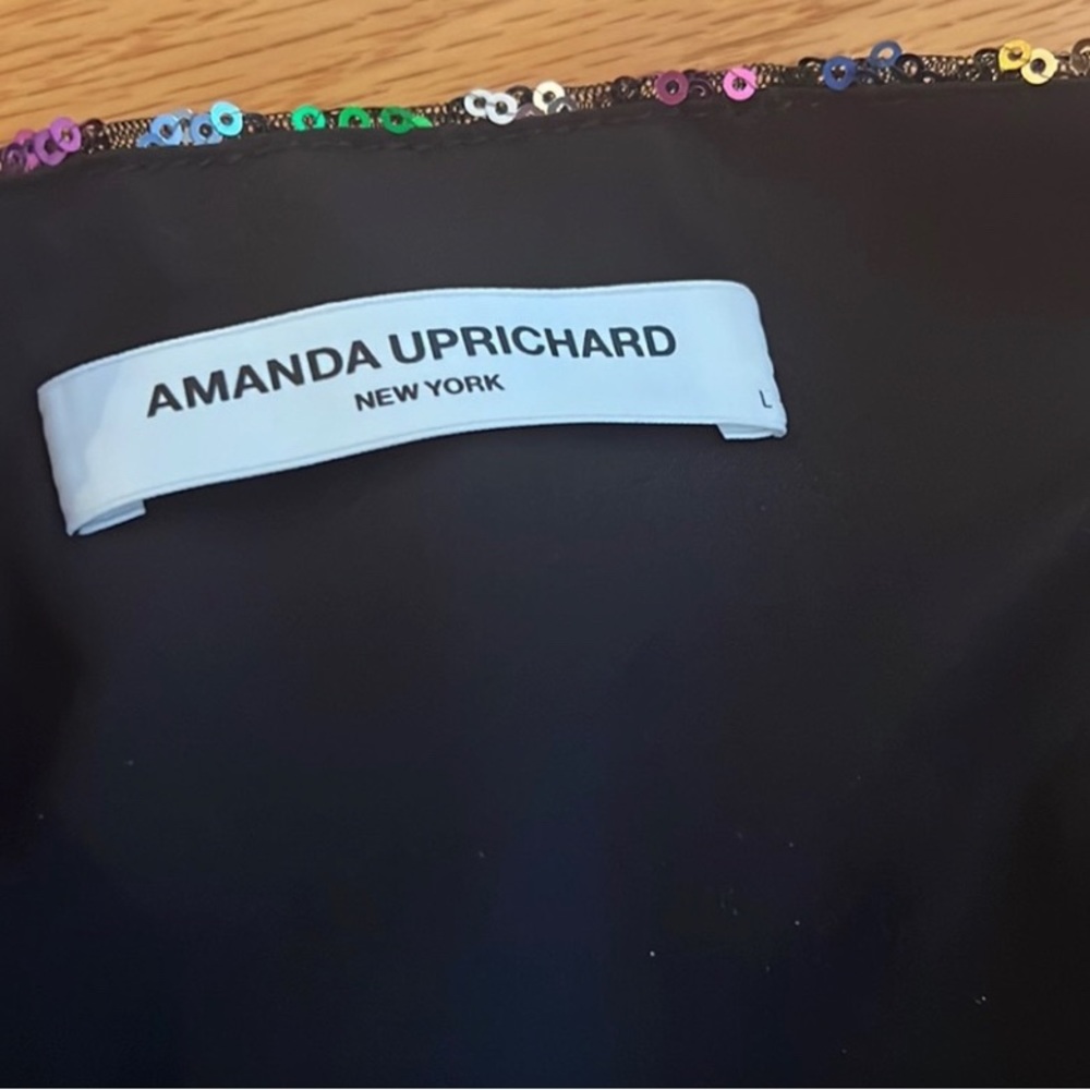 Amanda Uprichard Mako Sequin Halter | Sparkly Chevron Top – Brand New - … - Picture 7 of 8